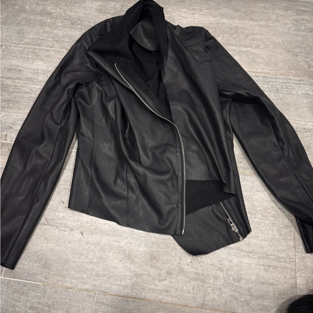 Blank NYC Black Leather Jacket